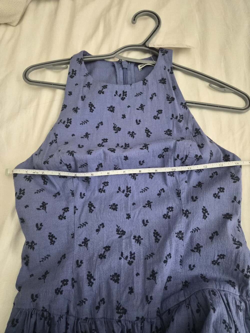 Abercrombie & Fitch High Neck Drop Waist Dress - Picture 7 of 7